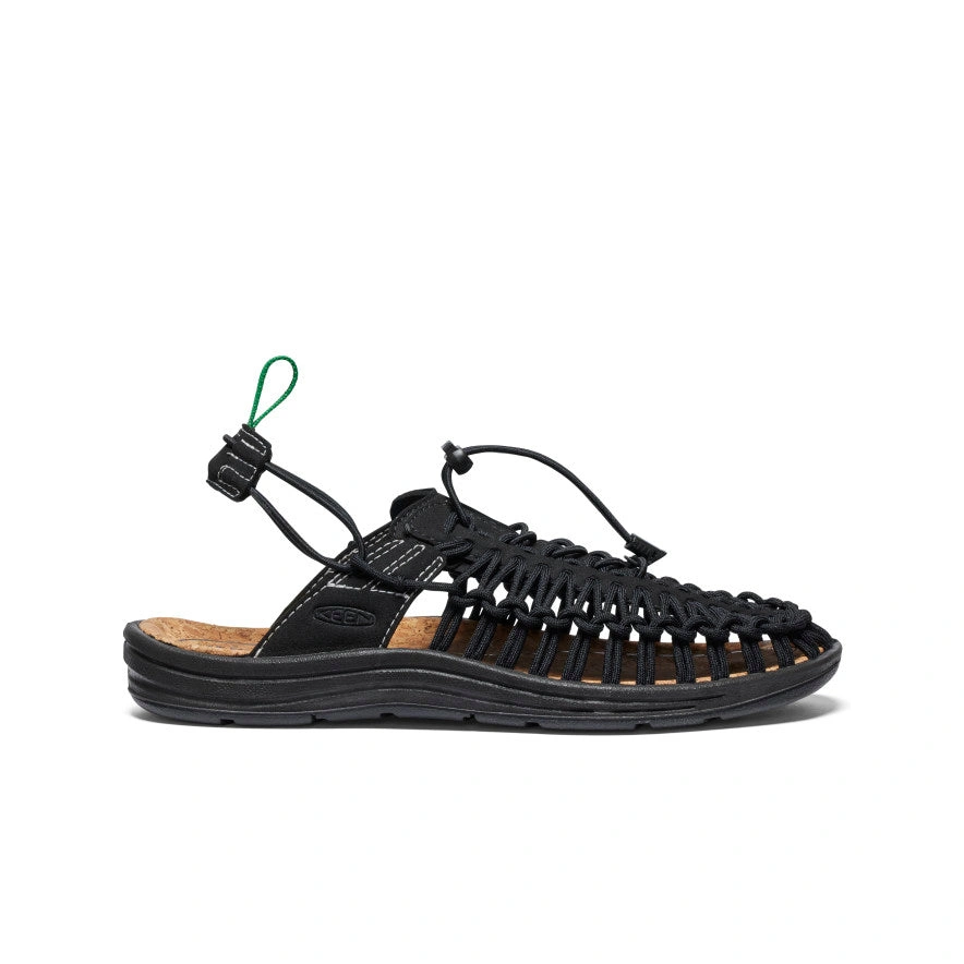 UNEEK II Konvertibel Schwarz-Grün: Dein Abenteuer beginnt! Unisex-Schuhe für jeden Style, immer ein Hingucker.