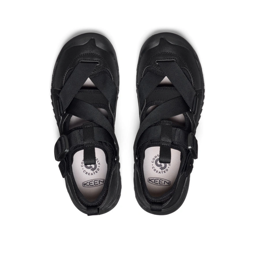 Schwarz-Schwarz Sandalen – Unisex für jeden Stil & jede Ferne.